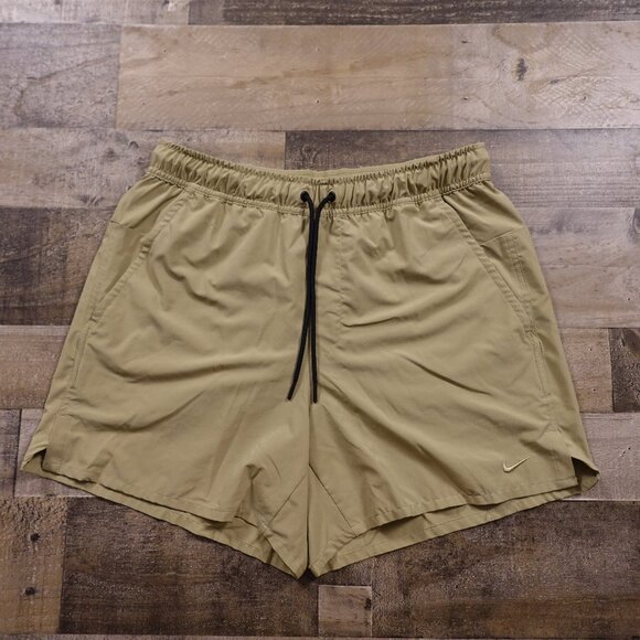 Nike Dri-FIT Versatile 5" Unlined Versatile Training Shorts Men’s Medium Beige - Picture 1 of 13